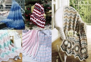 Crochet Ripple afghan patterns